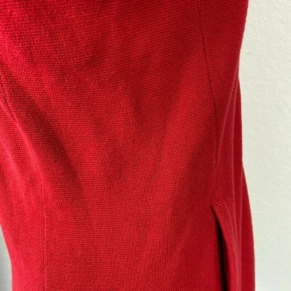 Lauren Ralph Lauren Sweater Full Zip Red sport Women Size M medium red - Picture 7 of 8
